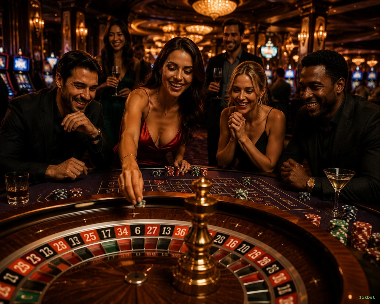 Cassino ao vivo da 12kbet com dealers reais